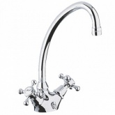 Смеситель кухонный Grohe Arabesk двувентельный